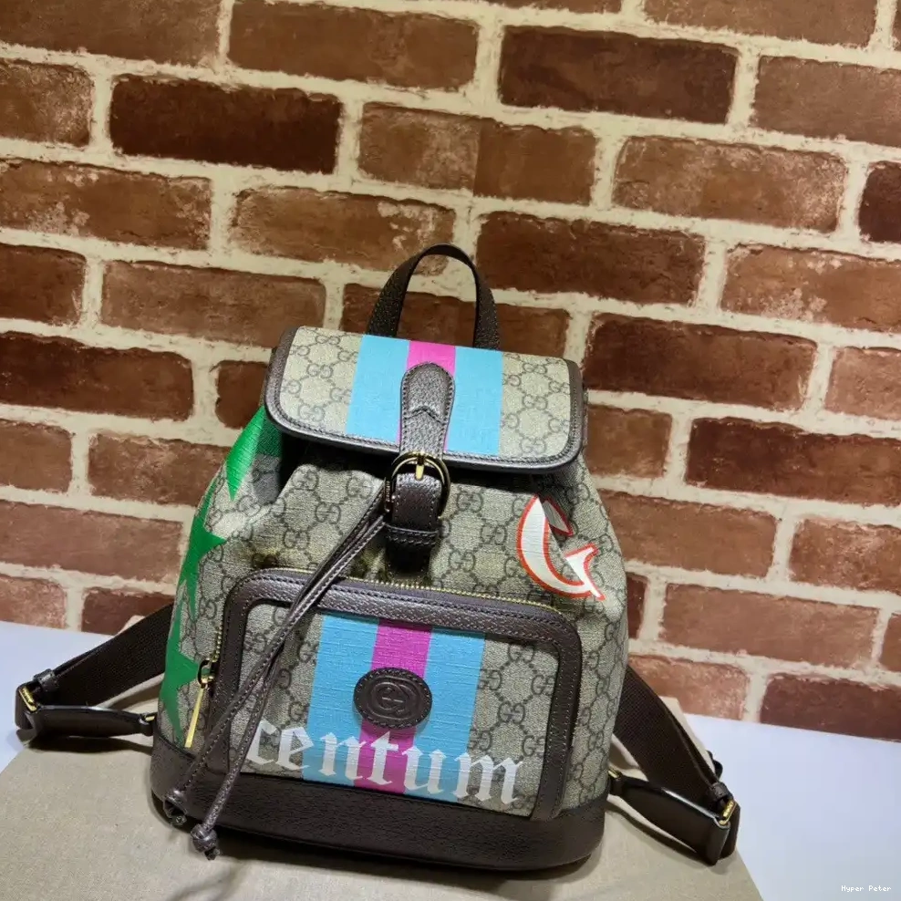 Hyperpeter Interlocking Backpack Gucci G with 0624